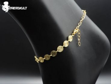 Kornkreise, Fusskettchen, Schmuck, Boheme, Festival, Schmuck für Frauen, Schmuck für Mädchen, Fußkette Damen, Fußkette, Fußband, Schmuck für Füße, Schmuck für den Sommer, Sommerschmuck, Festivalschmuck, Hippiegirl, Hippieschmuck, Festivalschmuck, Goasch